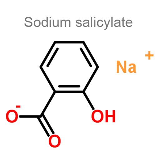 Структурная формула 3 Бензокаин + Бутилгидрокситолуол + Натрия салицилат