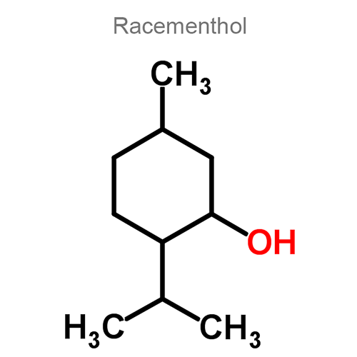 Структурная формула 3 Бензокаин + Висмута субгаллат + Рацементол + Цинка оксид