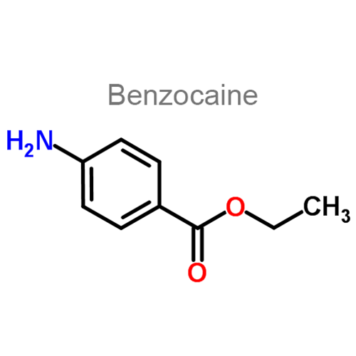 Структурная формула Бензокаин + Желатин + Пектин + Кармеллоза