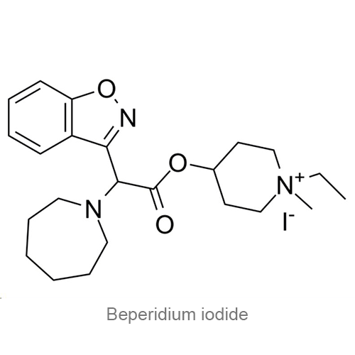 Структурная формула Беперидия йодид