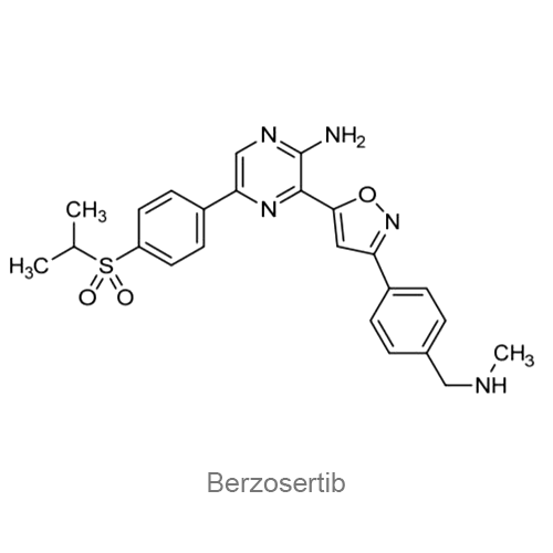 Структурная формула Берзосертиб