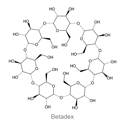Бетадекс структурная формула