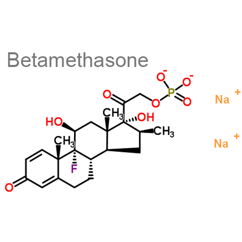Бетаметазон + Интерферон альфа-2b структурная формула