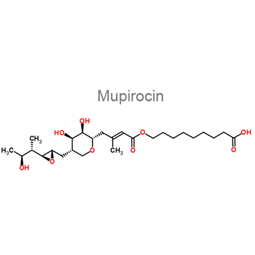 Структурная формула 2 Бетаметазон + Мупироцин