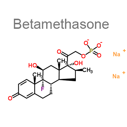 Структурная формула Бетаметазон + Неомицин
