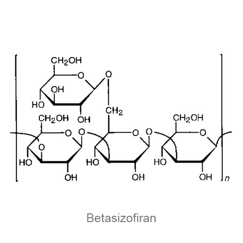 Бетасизофиран структурная формула