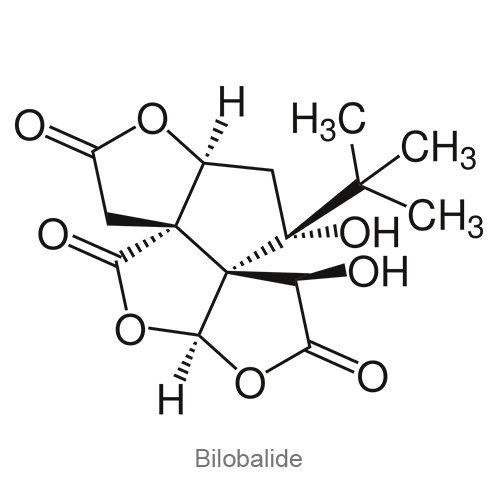 Билобалид структурная формула