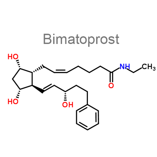 Биматопрост + Тимолол структурная формула