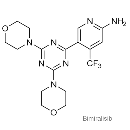 Структурная формула Бимиралисиб
