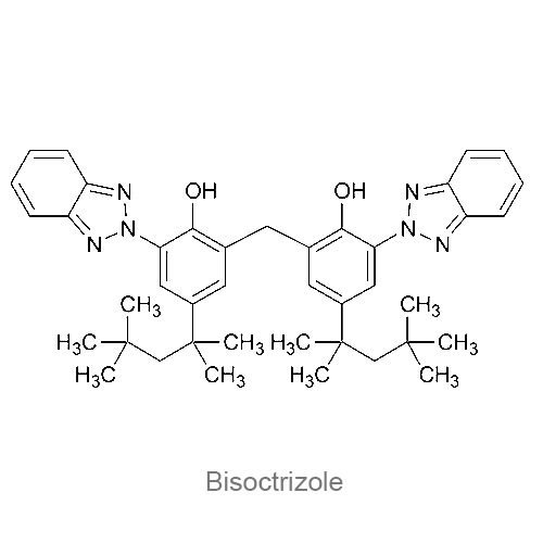 Структурная формула Бисоктризол