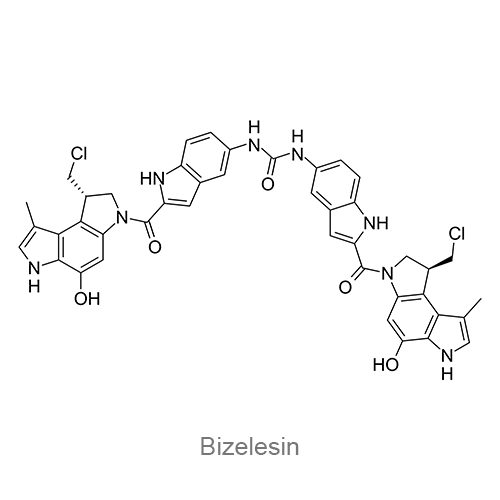 Структурная формула Бизелезин