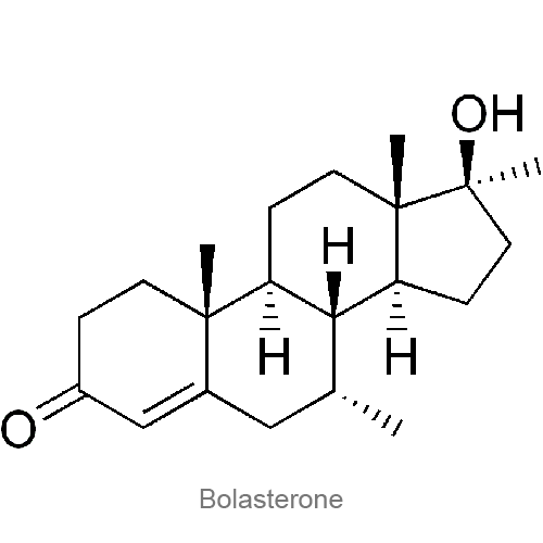 Структурная формула Боластерон