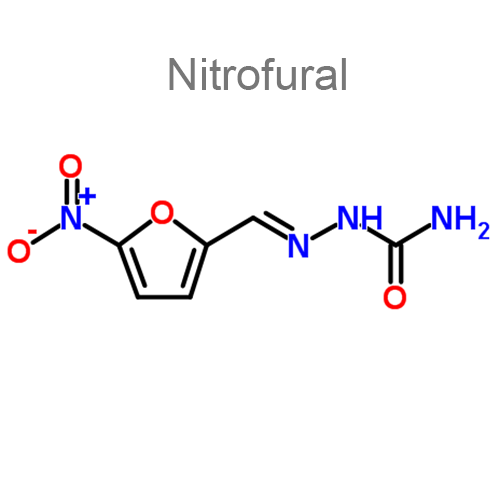 Структурная формула 2 Борная кислота + Нитрофурал + [Коллаген]