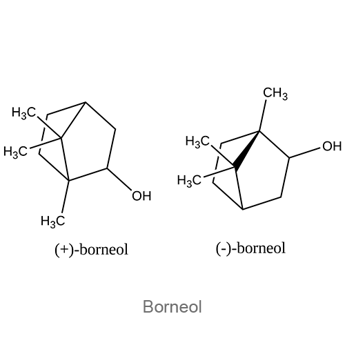 Борнеол структурная формула