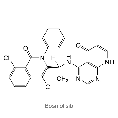 Структурная формула Босмолисиб