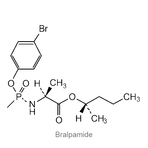 Структурная формула Бралпамид