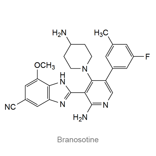 Браносотин структурная формула