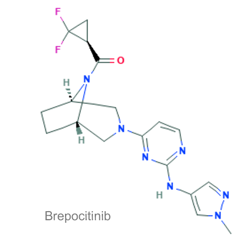 Структурная формула Брепоцитиниб