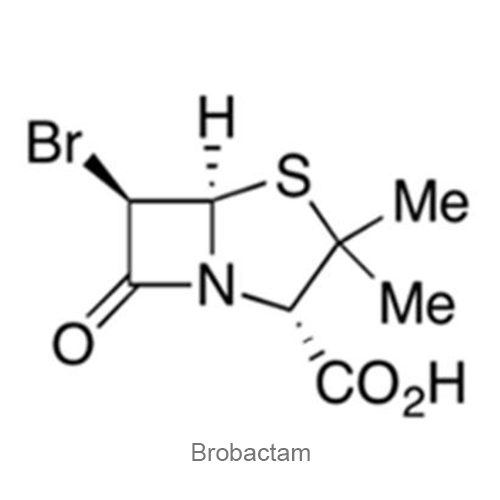 Структурная формула Бробактам
