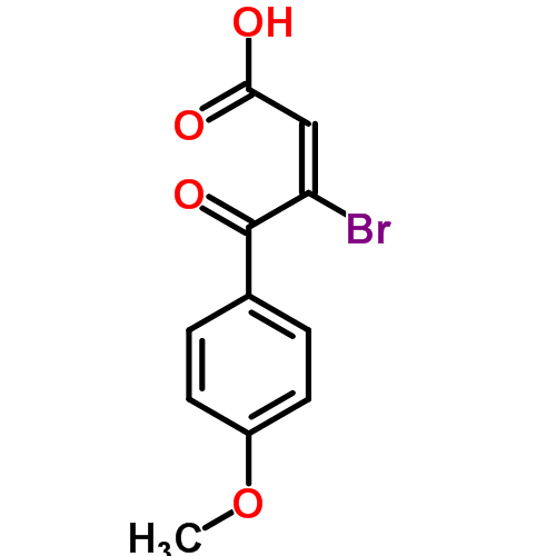 Структурная формула Бромебровая кислота
