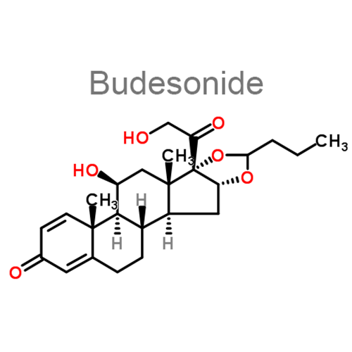 Будесонид + Сальбутамол структурная формула