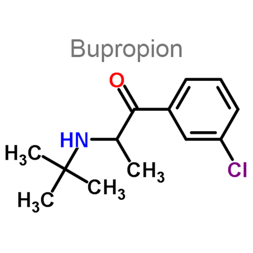 Структурная формула Бупропион + Налтрексон