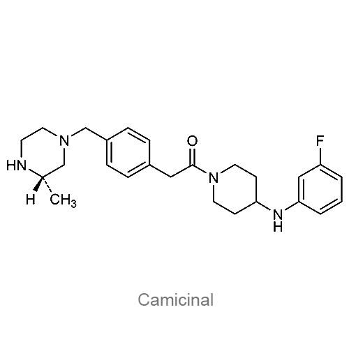 Структурная формула Камицинал