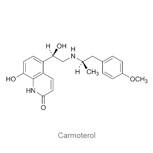 Структурная формула Кармотерол