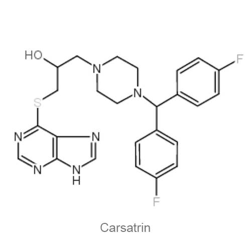 Структурная формула Карсатрин