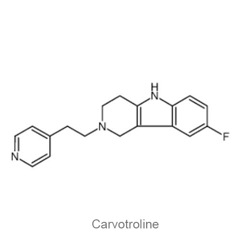 Структурная формула Карвотролин