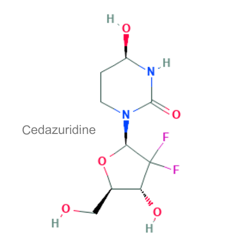 Структурная формула Цедазуридин
