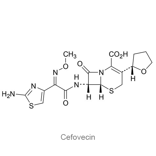 Структурная формула Цефовецин