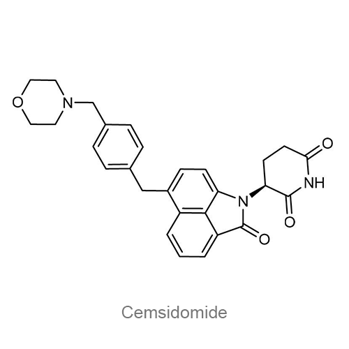 Структурная формула Цемсидомид