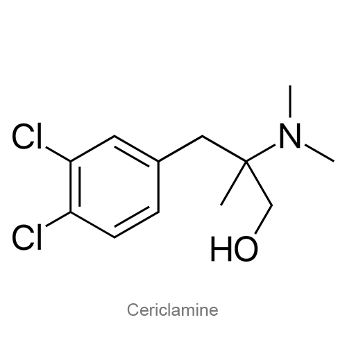 Структурная формула Церикламин