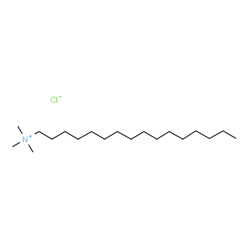 Цетримониум хлорид структурная формула