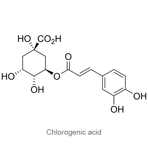 Хлорогеновая кислота структурная формула
