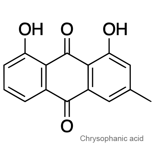 Хризофановая кислота структурная формула
