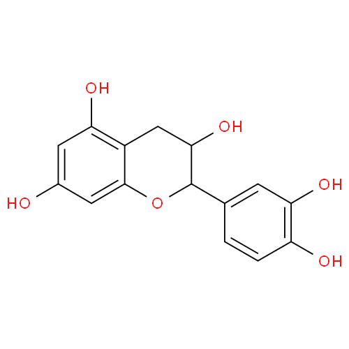 Структурная формула Цианиданол