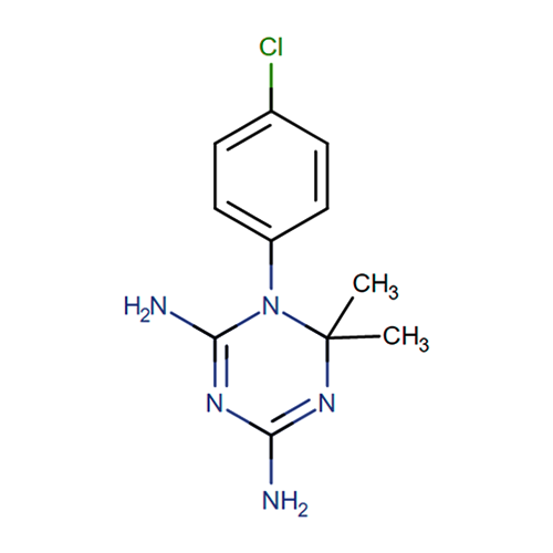 Структурная формула Циклогуанил