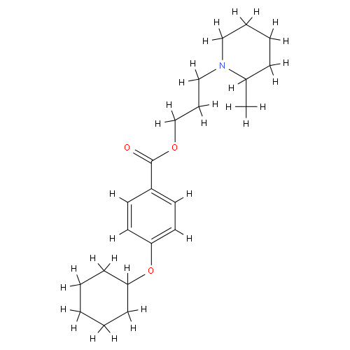 Циклометикаин структурная формула