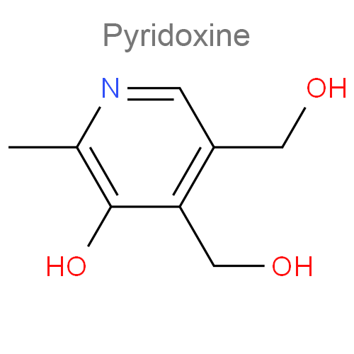 Структурная формула 2 Циклосерин + Пиридоксин