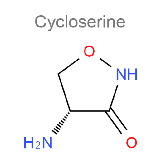 Циклосерин + Пиридоксин структурная формула