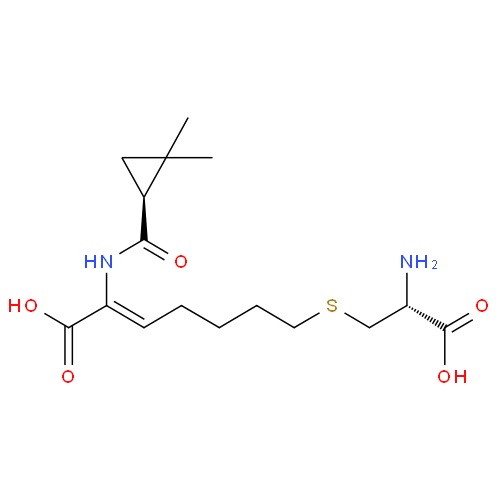 Циластатин структурная формула