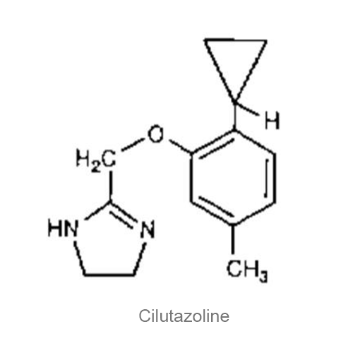 Цилутазолин структурная формула