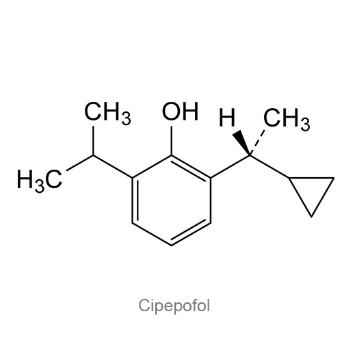 Структурная формула Ципепофол