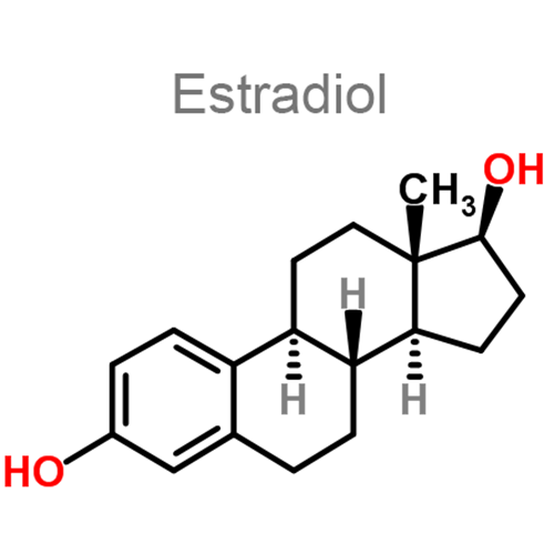 Ципротерон + Эстрадиол структурная формула 2
