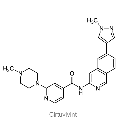 Структурная формула Циртувивинт