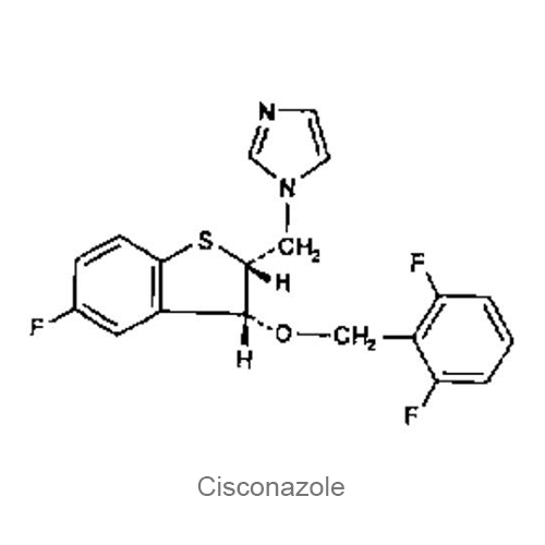 Структурная формула Цисконазол