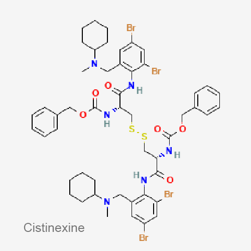 Структурная формула Цистинексин