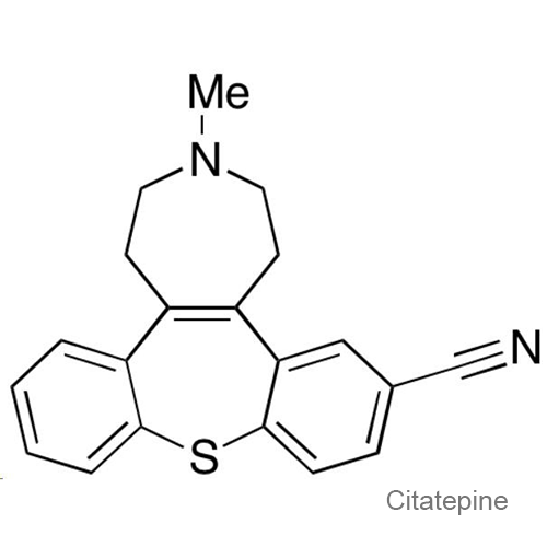 Структурная формула Цитатепин